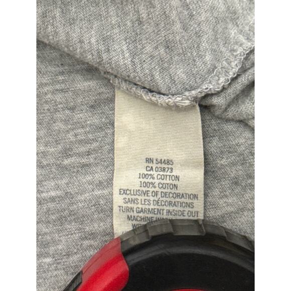 Vintage AEO American Eagle Girls Youth Size Large Gray Short Sleeve Shirt - Picture 5 of 6